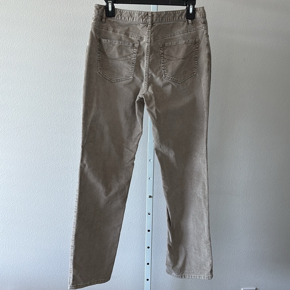 J.Jill Boyfriend Pants 6 Stretch Corduroy Quiet Luxury Preppy Casual Cabincore - Picture 4 of 14